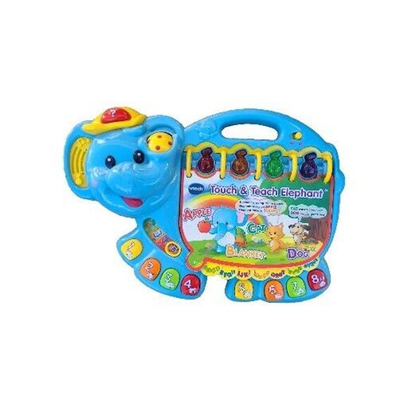 VTech, Touch and Teach Elephant, ABC Toy for Toddlers - Picture 1 of 6